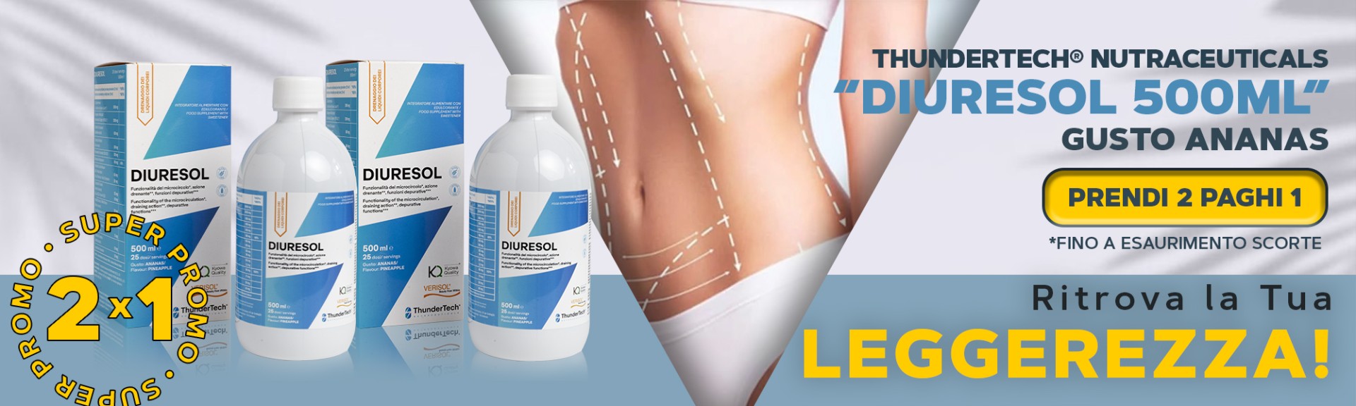 Approfitta ora del 2x1 su Diuresol