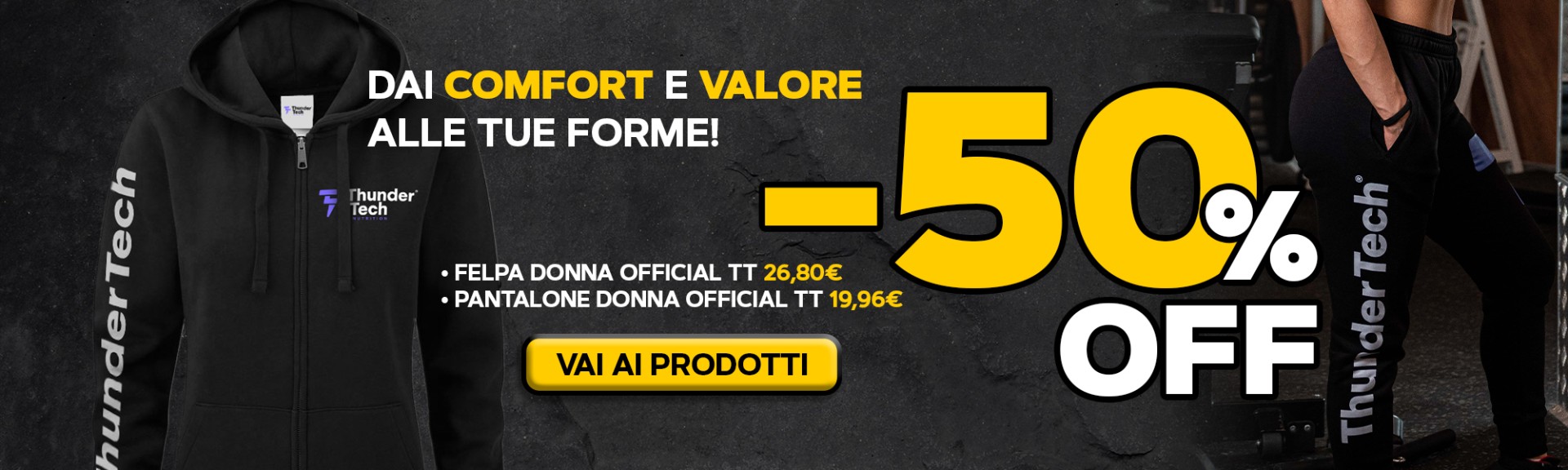 Promo Tuta Donna ThunderTech