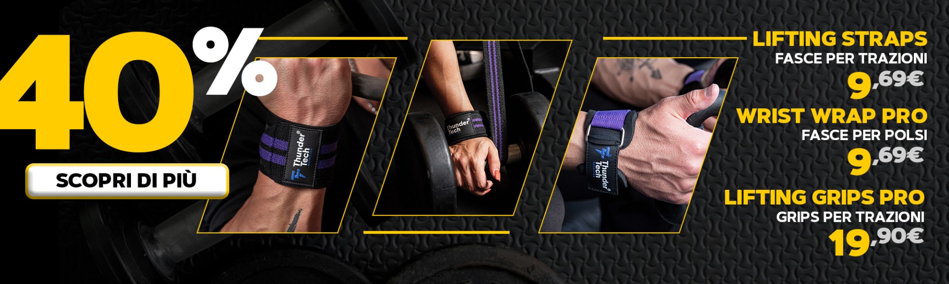 Promo Accessori Gym ThunderTech