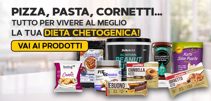 Scopri ora tutta la linea di Prodotti Keto