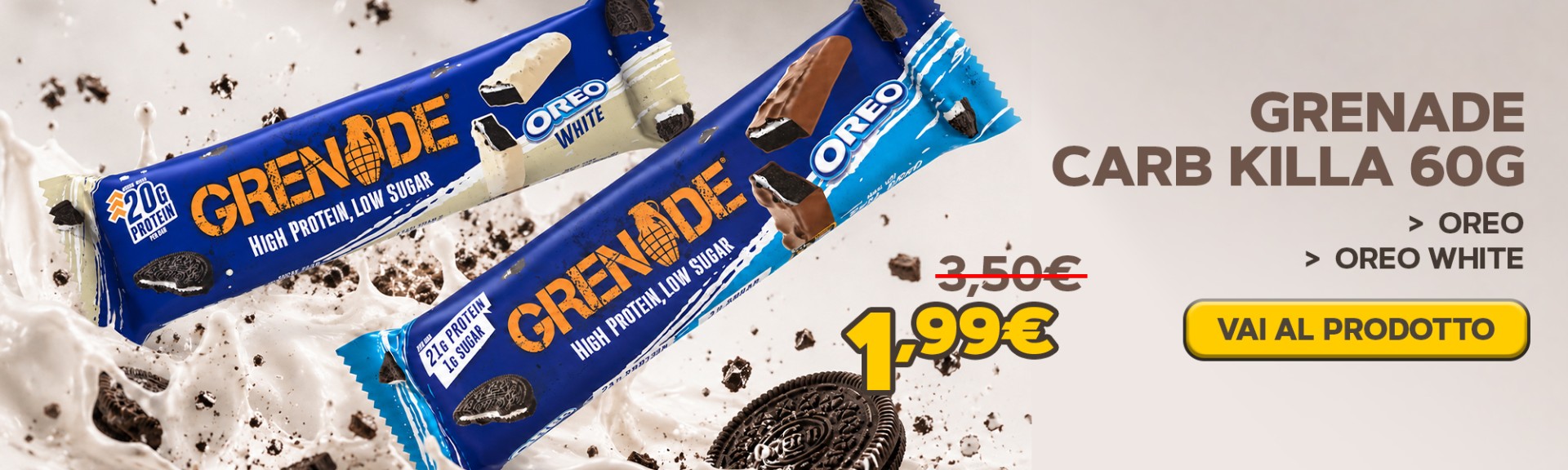 Promo Grenade Carb Killa Oreo