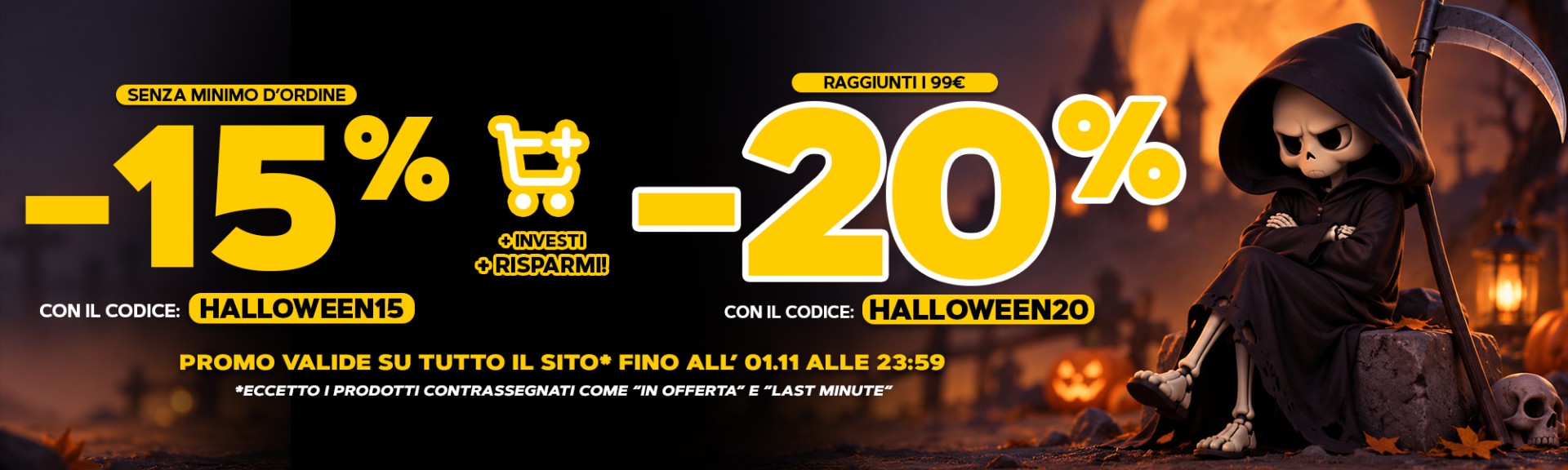 Promo HALLOWEEN WEEK -20%