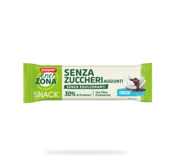 Barretta Snack 40-30-30 Coconut Senza Zucchero 1 Heracles Nutrition - Acquista online