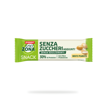 Barretta Snack 40-30-30 White Peanuts Senza Zucchero 1 Heracles Nutrition - Acquista online