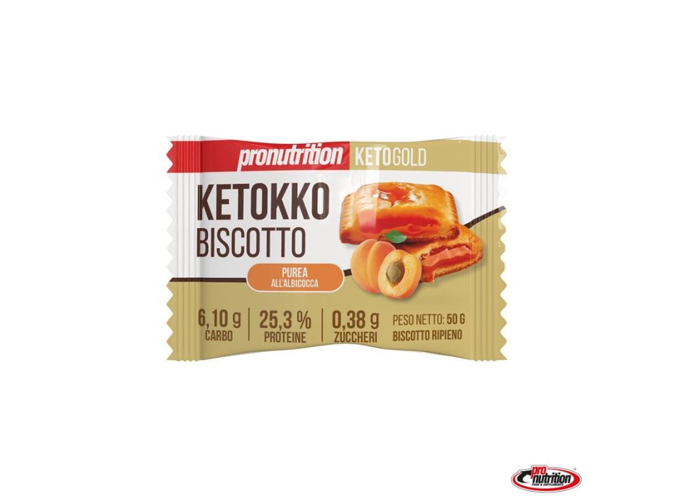 Biscotto Ketokko Albicocca 50g 1 Heracles Nutrition - Acquista online