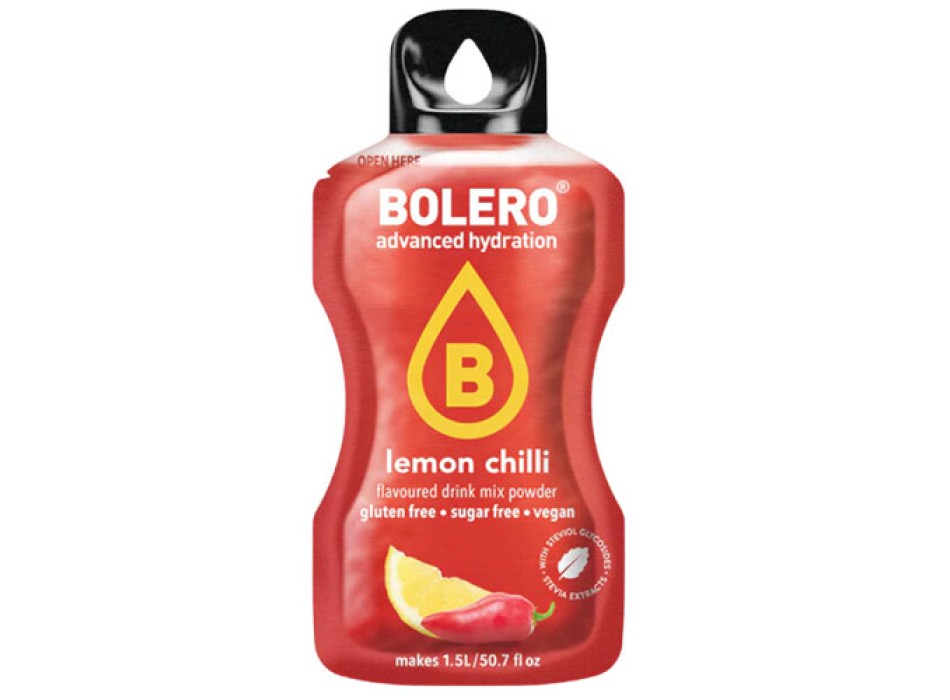 Bolero Drinks Con Stevia Lemon Chilli 1 Heracles Nutrition - Acquista online