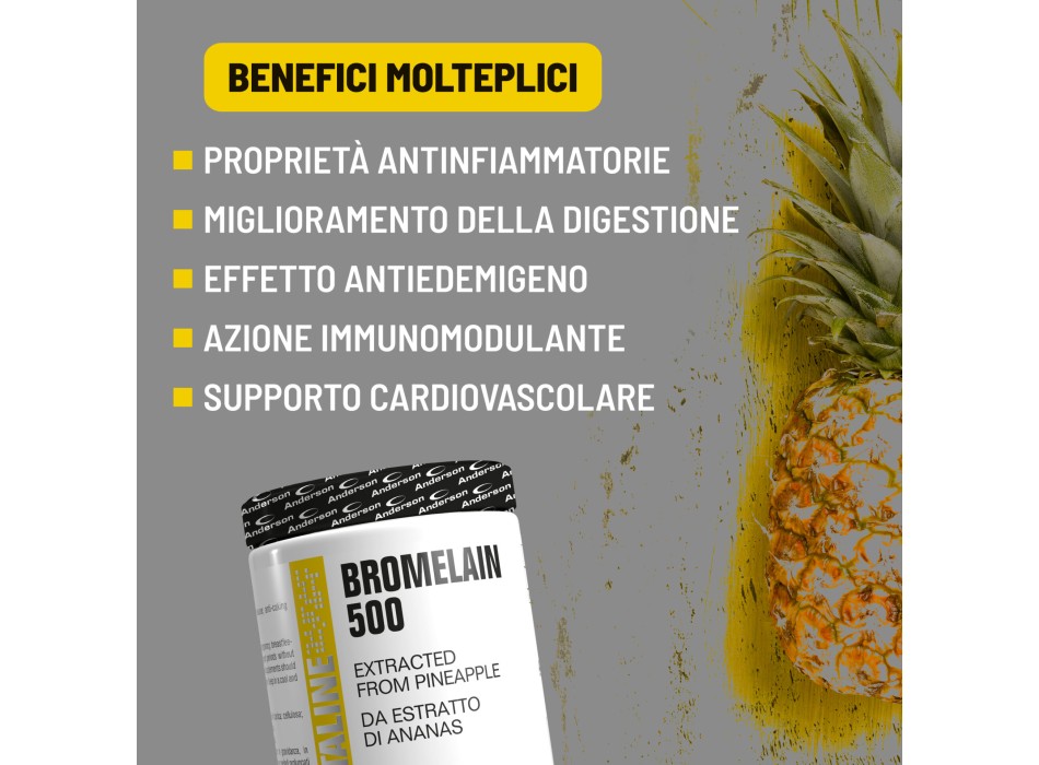Bromelian 500 100cpr 3 3 Heracles Nutrition - Acquista online