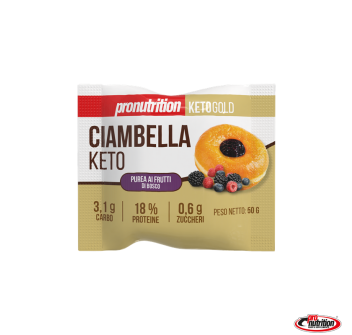 Ciambella Keto ai Frutti di Bosco 50g 1 Heracles Nutrition - Acquista online