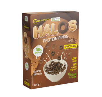Halos Protein Rings Chocolate 250g 1 Heracles Nutrition - Acquista online