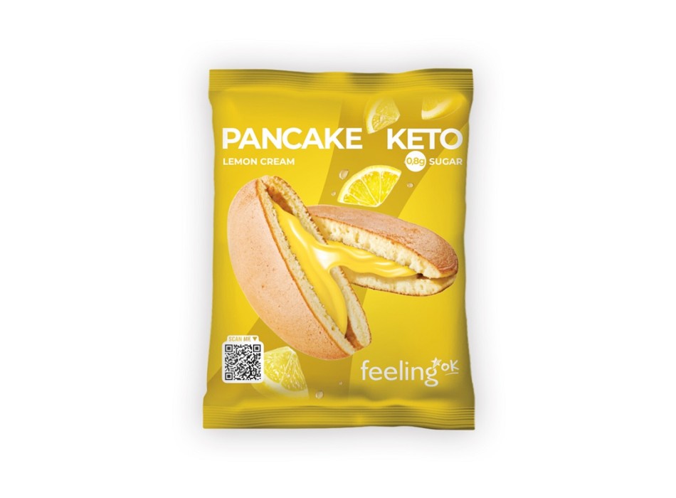Pancake Keto Crema al Limone 50g 1 Heracles Nutrition - Acquista online