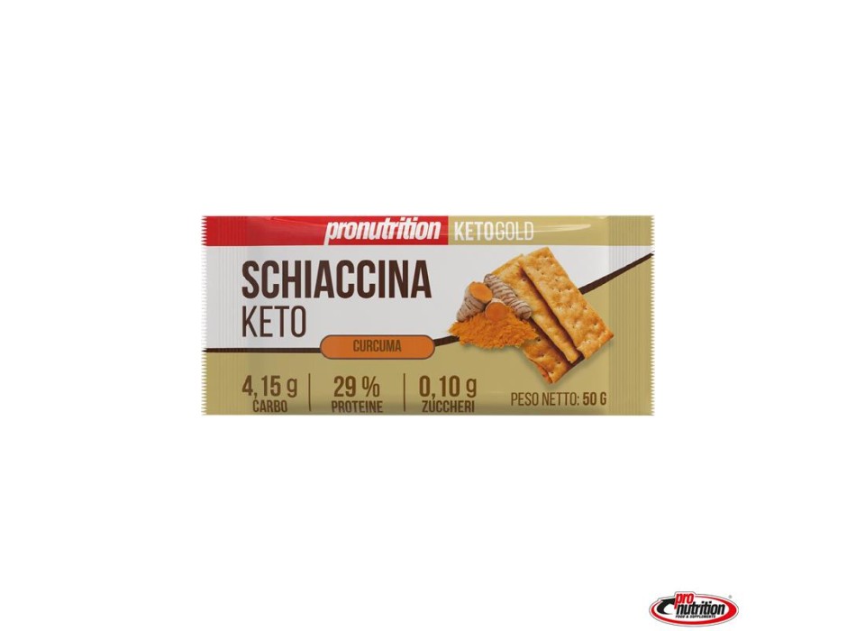 Schiaccina Keto Croccante Curcuma 50g 1 Heracles Nutrition - Acquista online