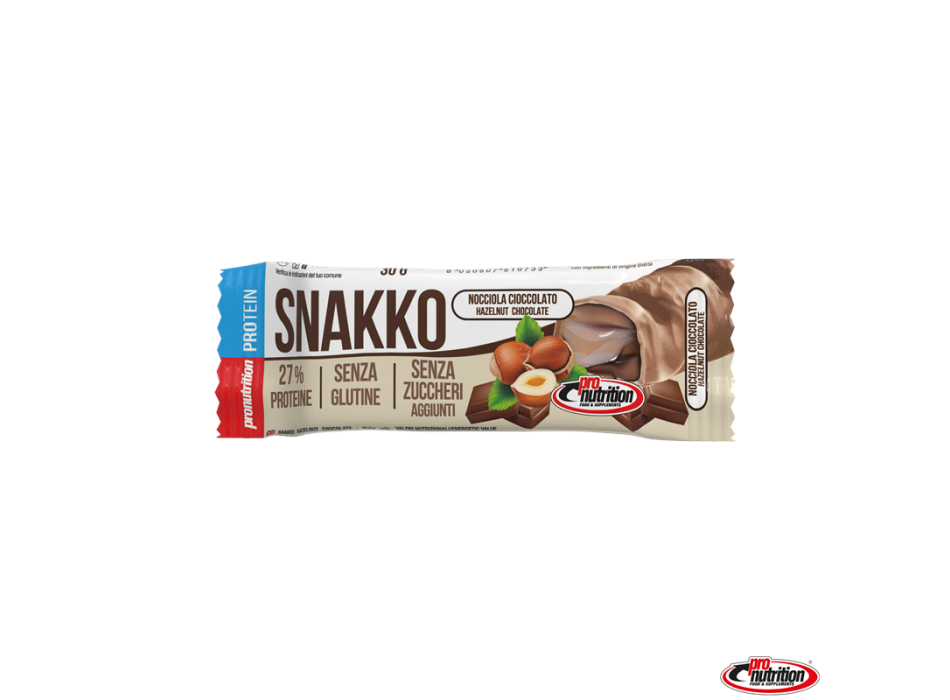 Snakko Fit 30g Nocciola Cioccolato. 1 Heracles Nutrition - Acquista online