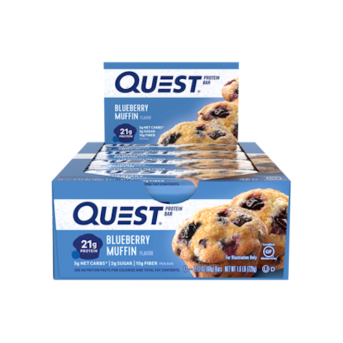 QUEST PROTEIN BARS - BLUEBERRY MUFFIN