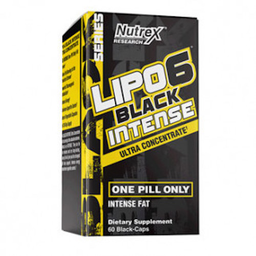 LIPO 6 BLACK INTENSE 60CPS