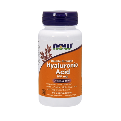 HYALURONIC ACID 100MG DOUBLE STRENGTH 60CPS