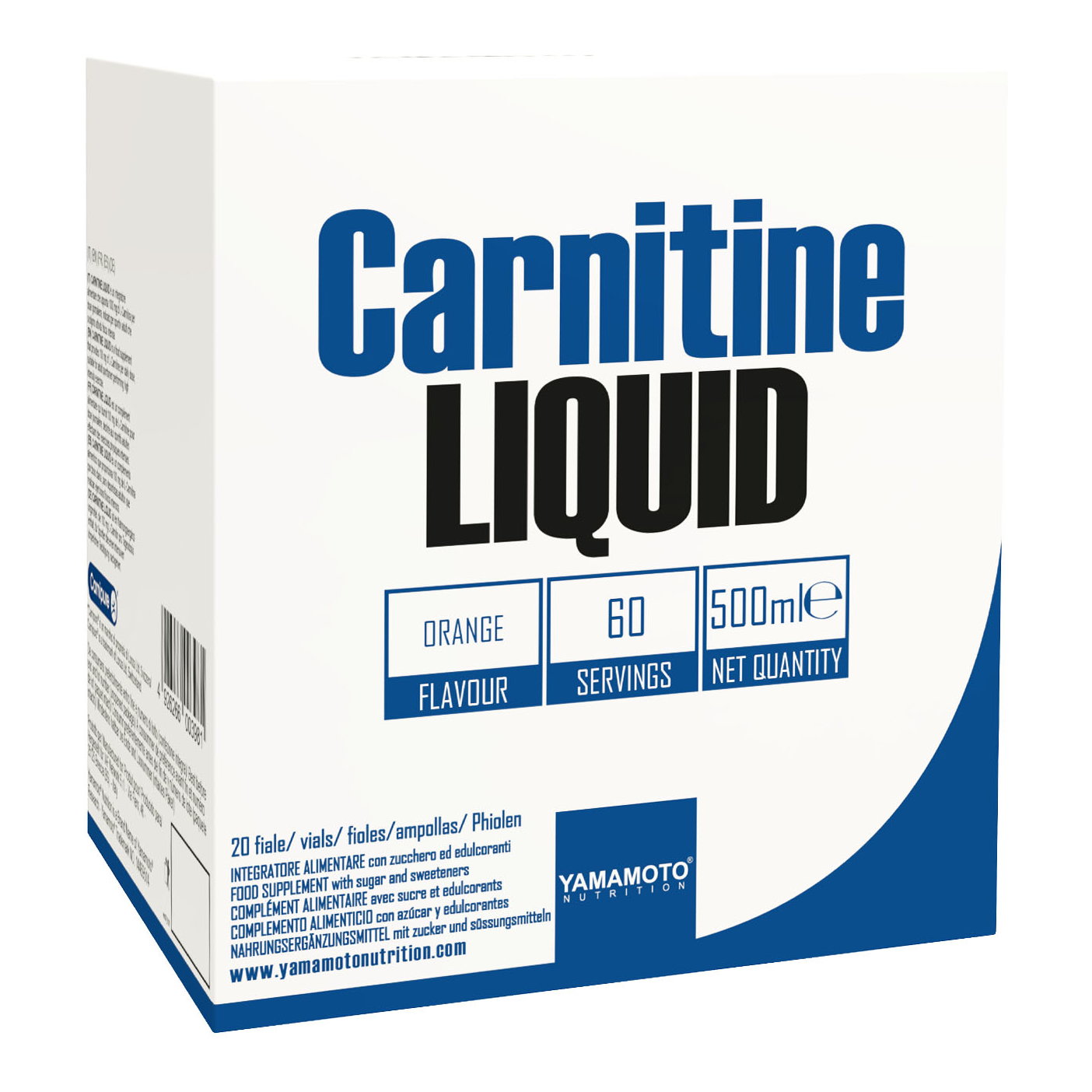 CARNITINE LIQUID CARNIPURE® QUALITY - 20 FIALE DA 25ml